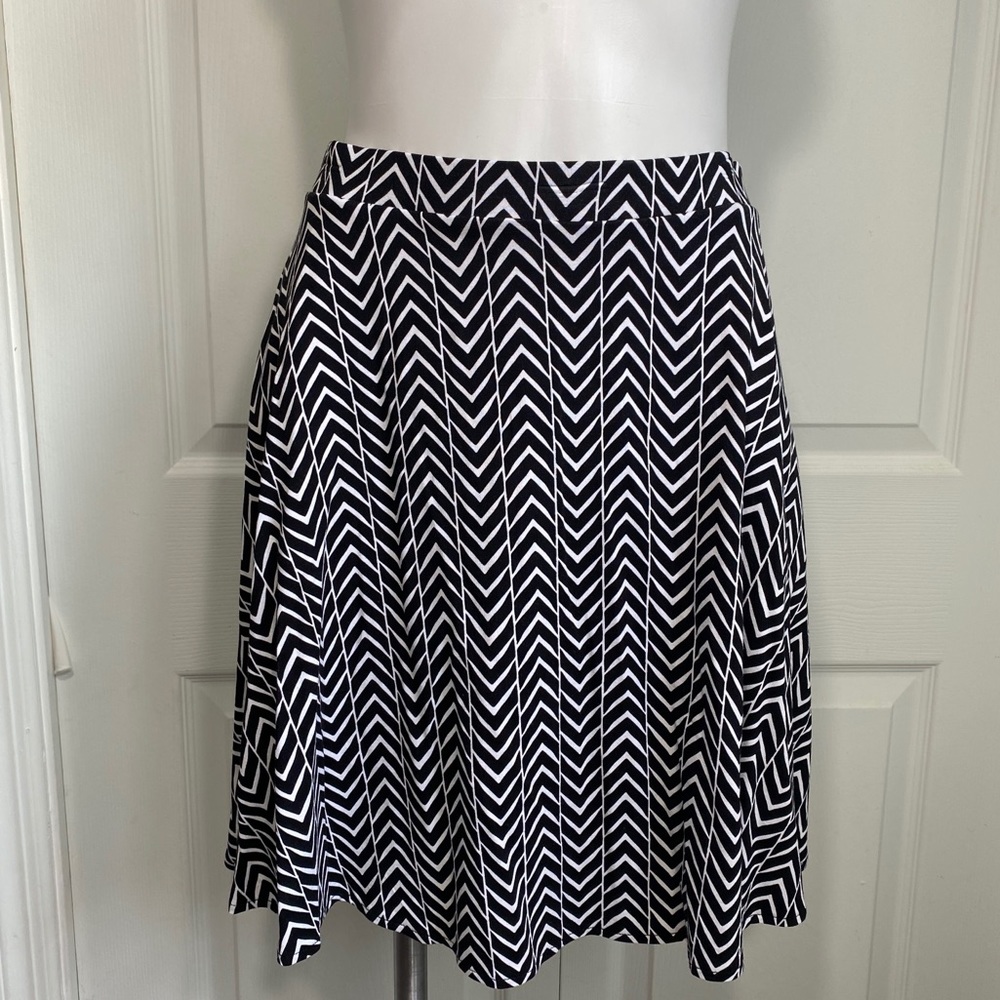 Cynthia Rowley Chevron Skirt
